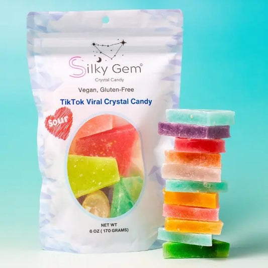 Silky Gem Crystal Candy - Sour Bites Snack