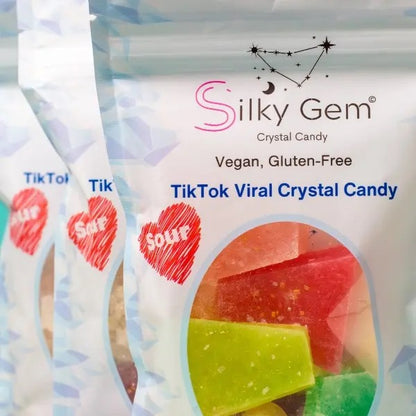 Silky Gem Crystal Candy - Sour Bites Snack