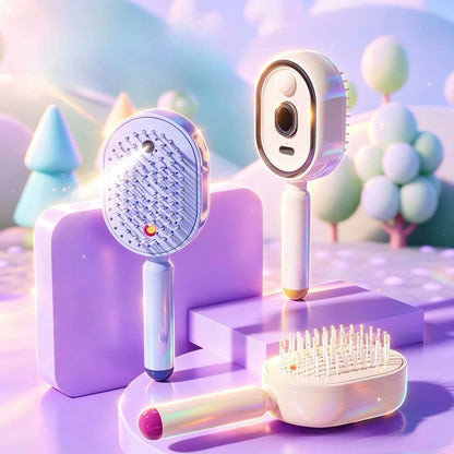 Rechargeable Steam  Hair Brush