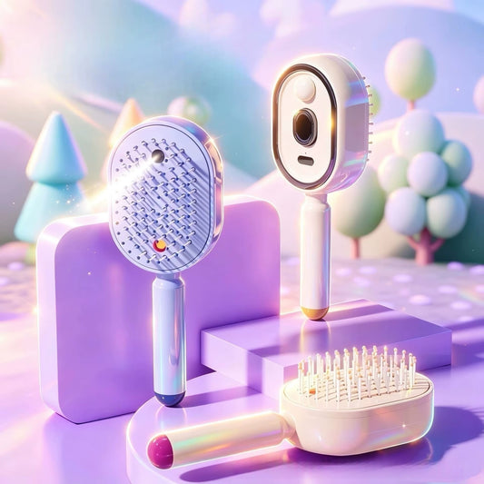 Rechargeable Steam  Hair Brush