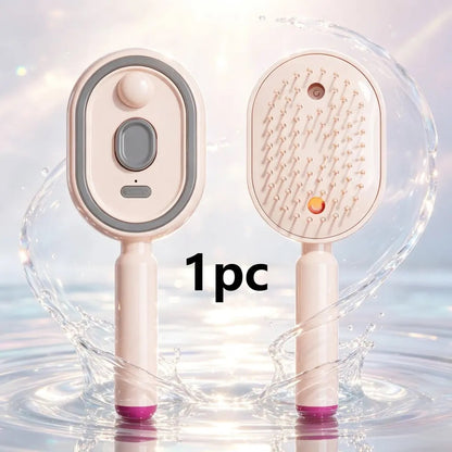 Rechargeable Steam  Hair Brush