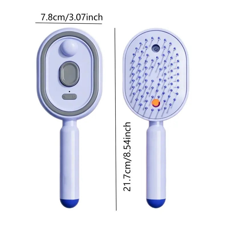 Rechargeable Steam  Hair Brush