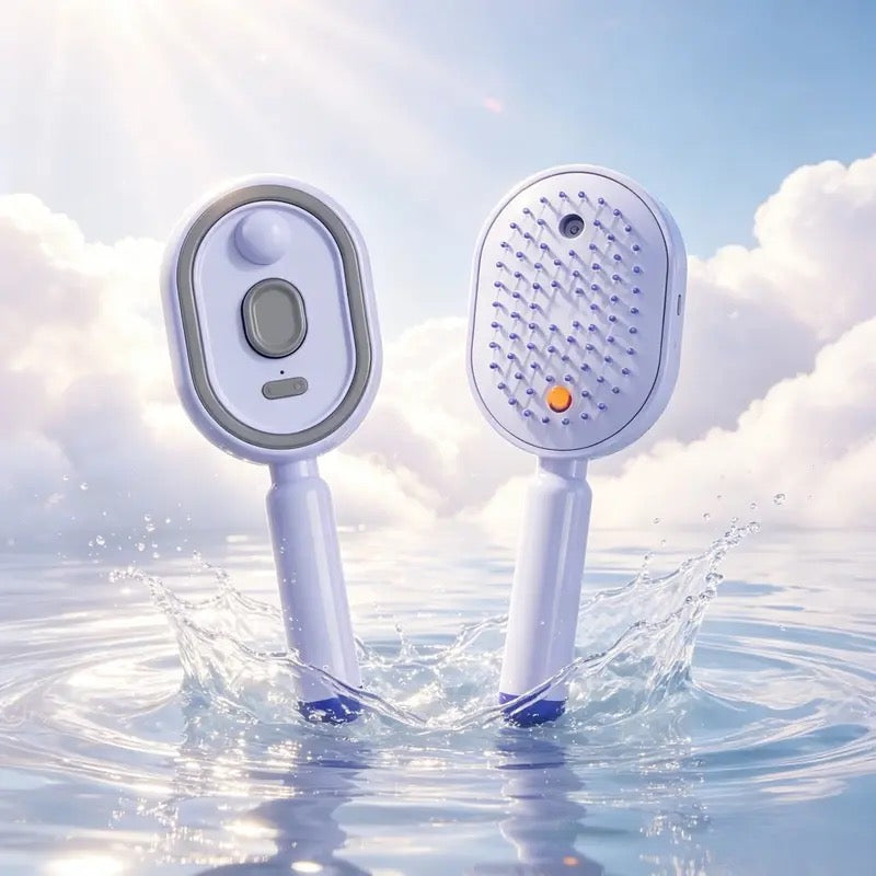 Rechargeable Steam  Hair Brush