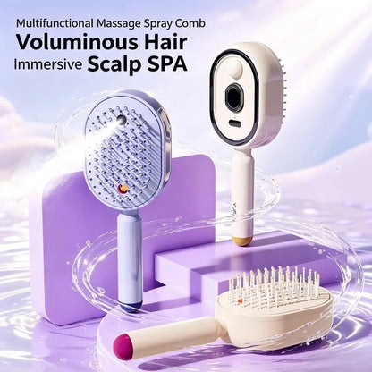 Rechargeable Steam  Hair Brush