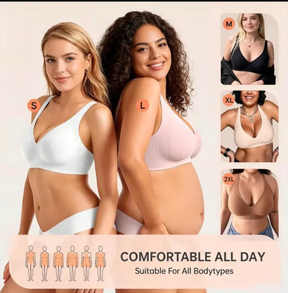 Women's Wireless Jelly Seamless Bra