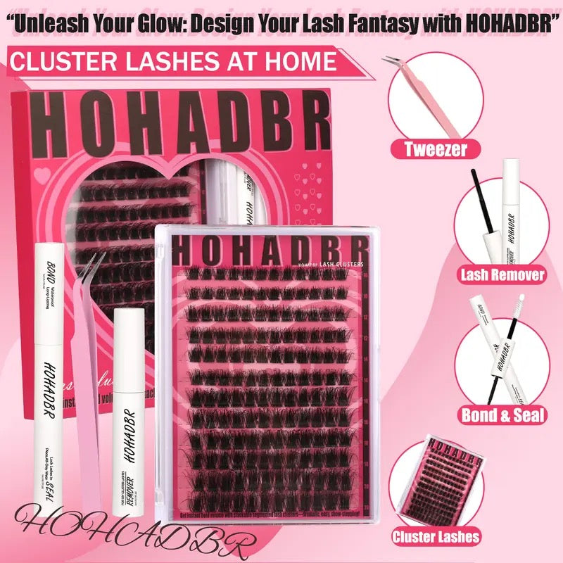 Beginner Friendly Lashes Fairy Individual Manga Lash Extension Easy to Apply Soft comfortable Makeup at Home For Cosmetic Lashes Cluster Eyelash Lash Clusters Eyelash Extension Eyelashes Extension Wispy